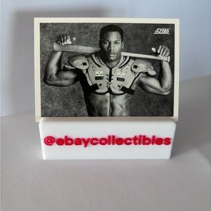 Bo Jackson 2 Sport Iconic 1990 Baseball Card vintage